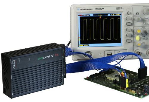 mixed signal oscilloscope MSO